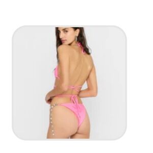 Beach Bunny Bikini with Crystal Accents